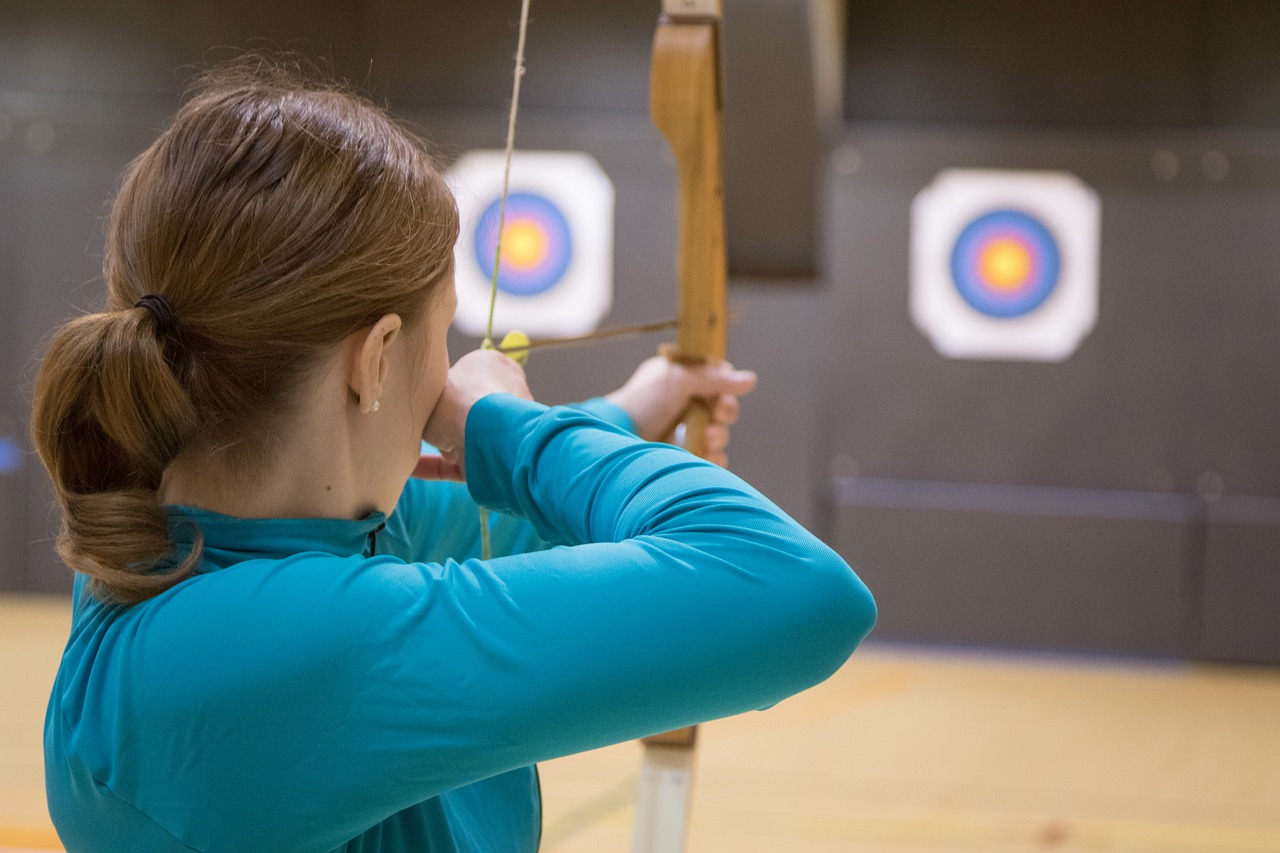 Image - archery hobby target woman