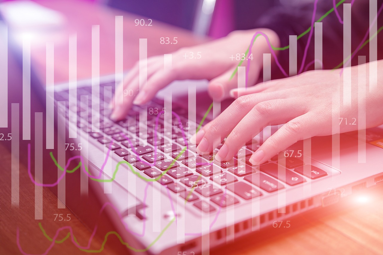 Image - hand type keyboard money finance