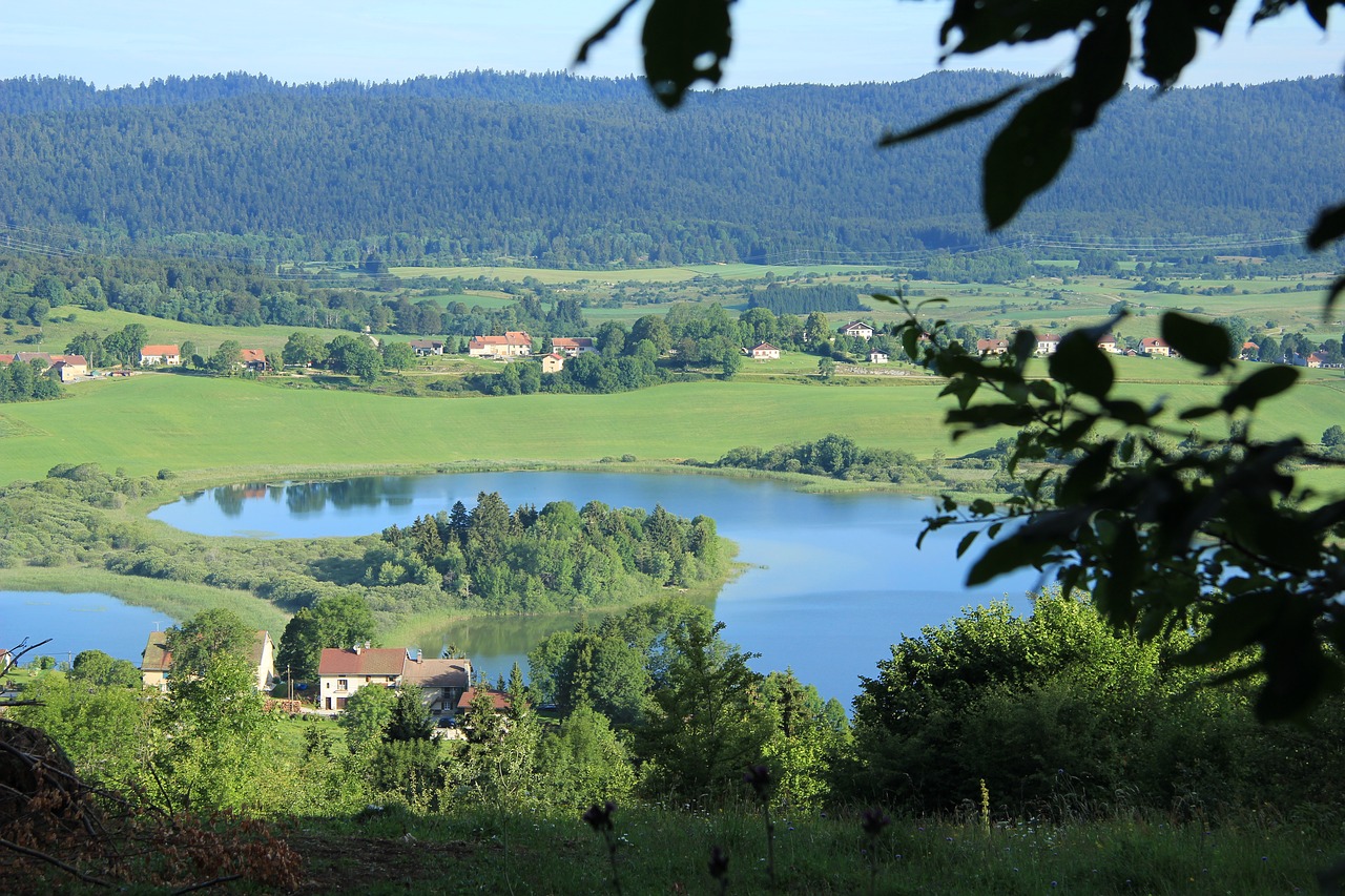 Image - lake jura field nature