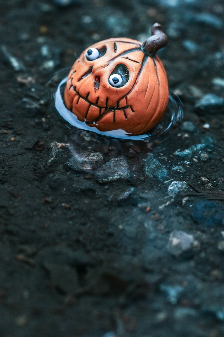 Image - toy figure pumpkin autumn small