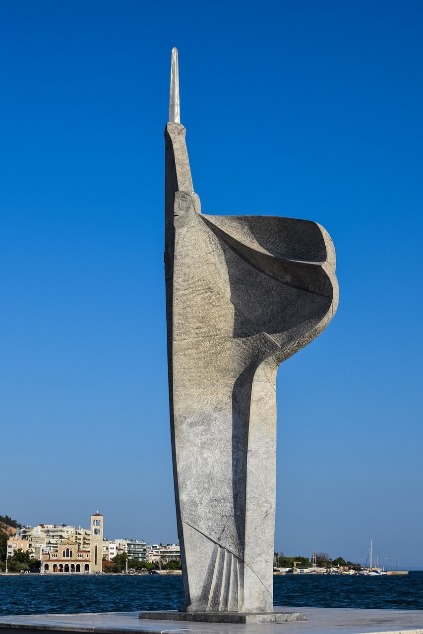 Image - greece volos monument sculpture