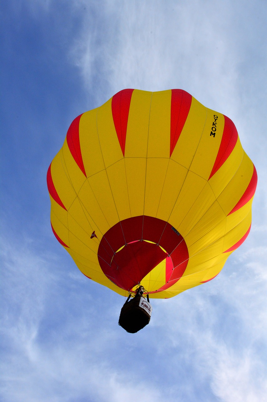 Image - hot air balloon sky fly aviation