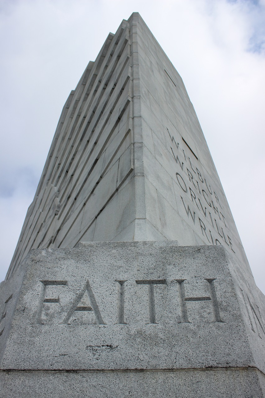 Image - kitty hawk monument wright brothers