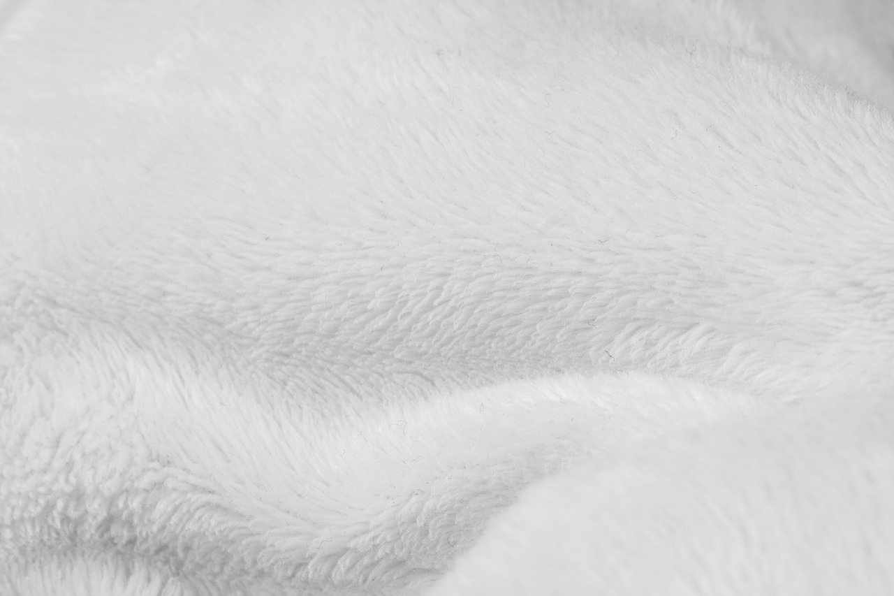 Image - white cotton texture fabric