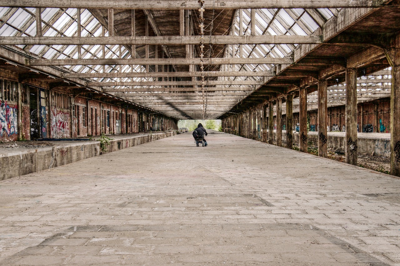 Image - lost place concourse old