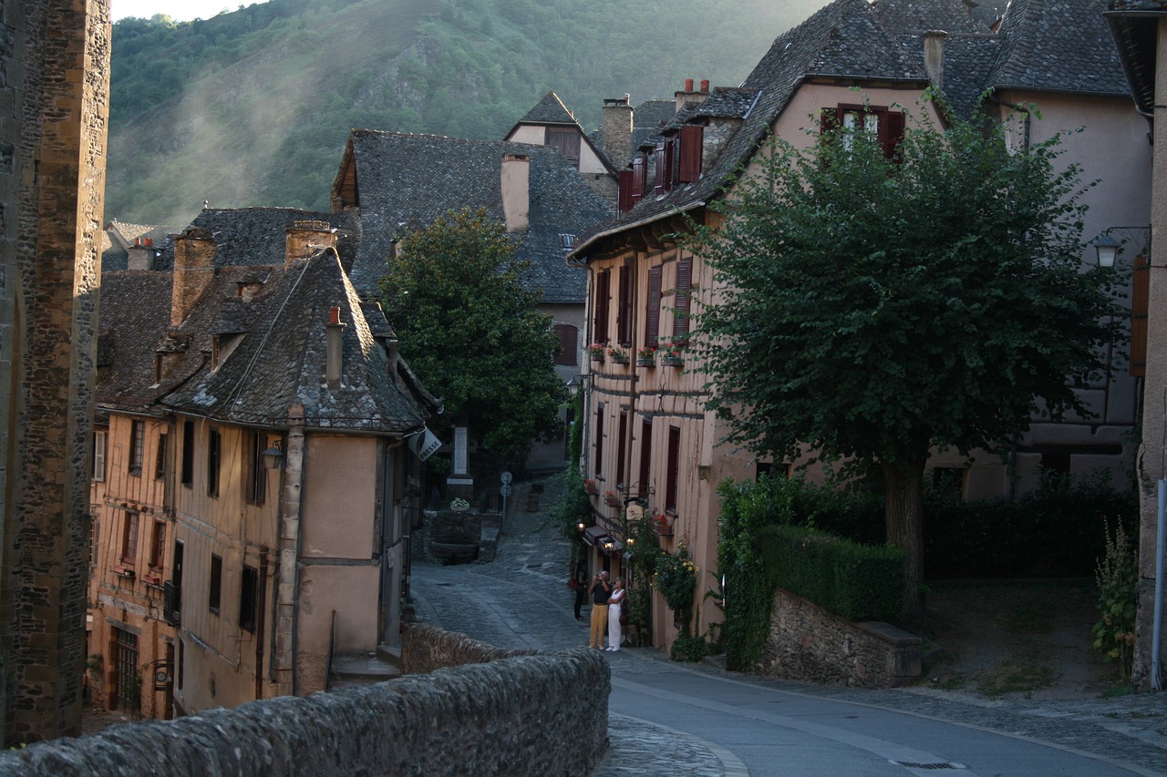 Image - village medieval france