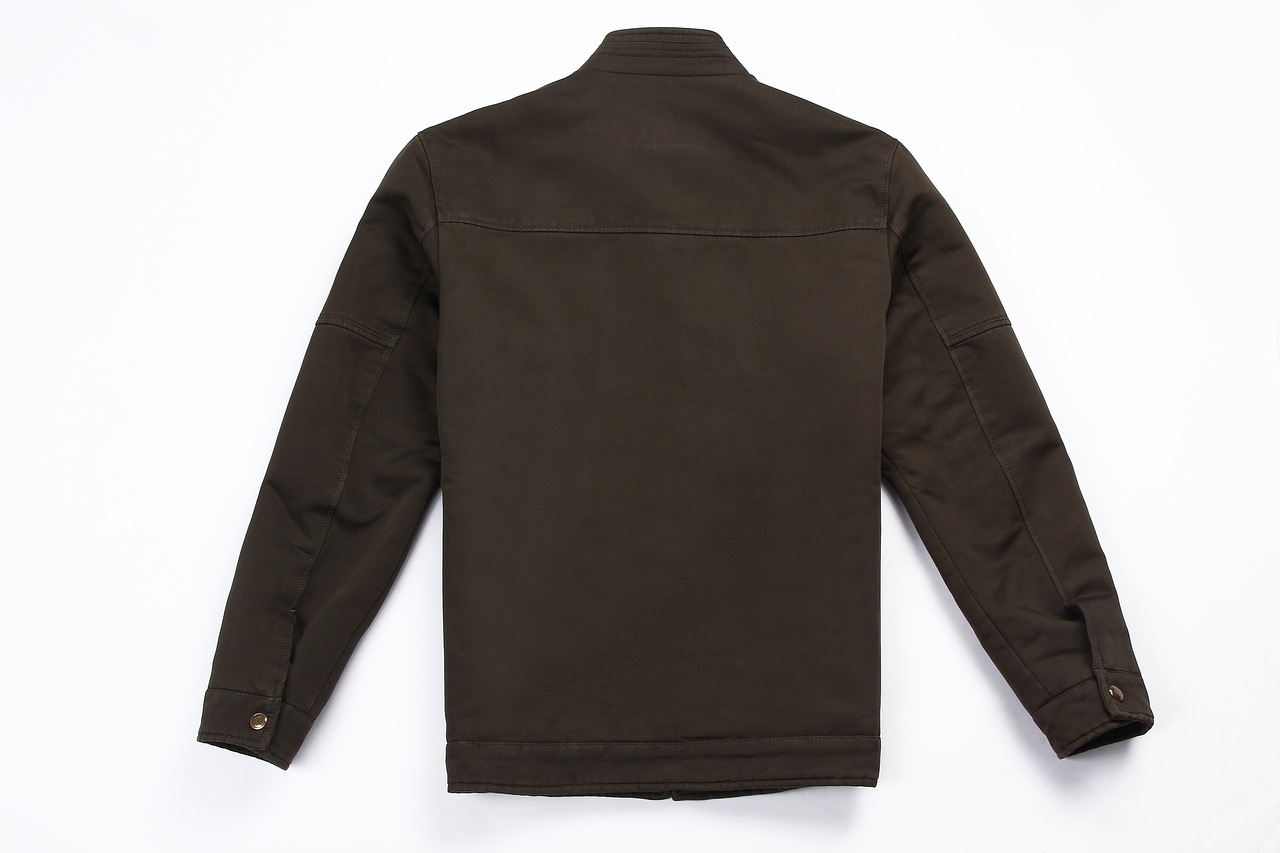 Image - dark army jacket back