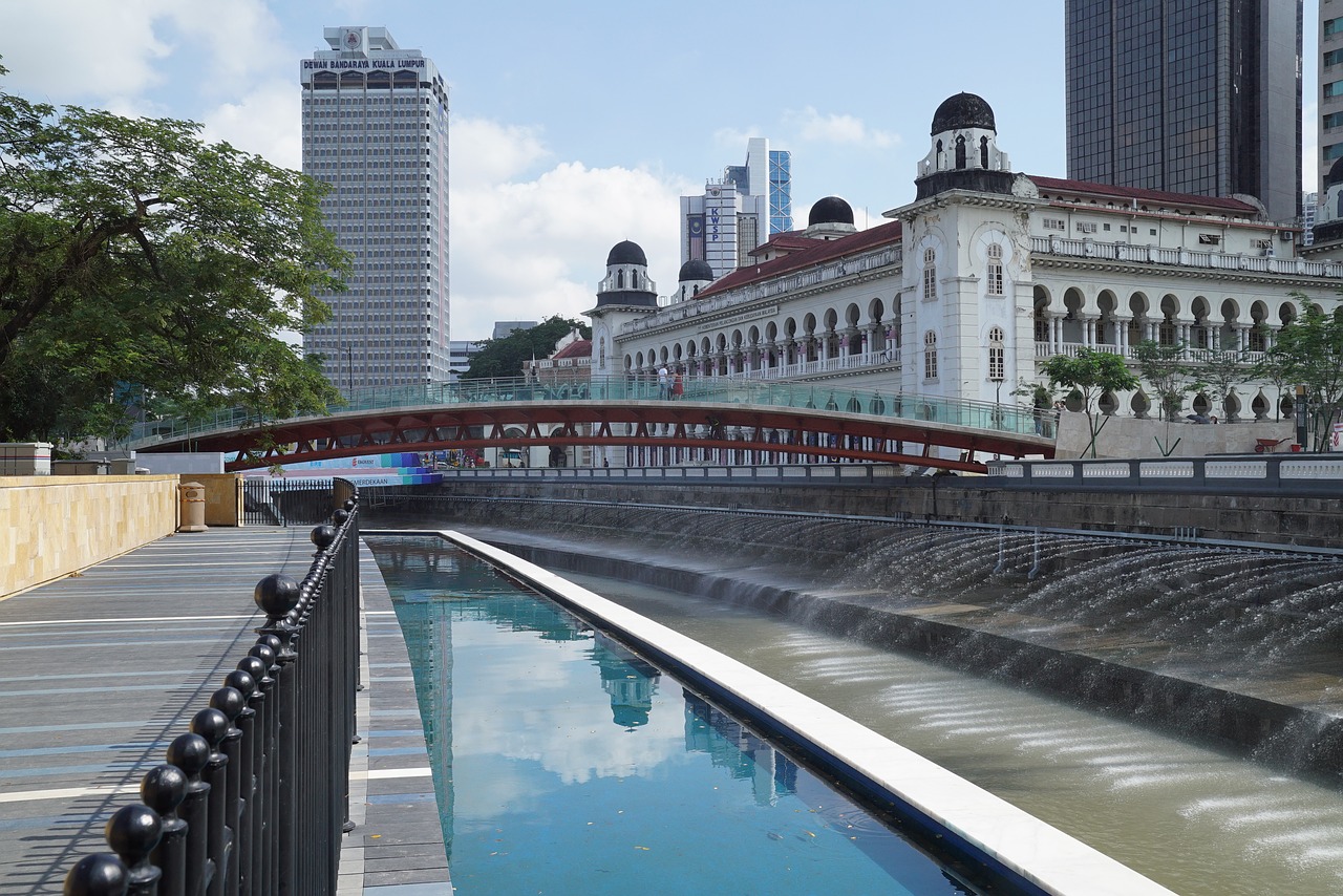 Image - masjid jamek mosque water display