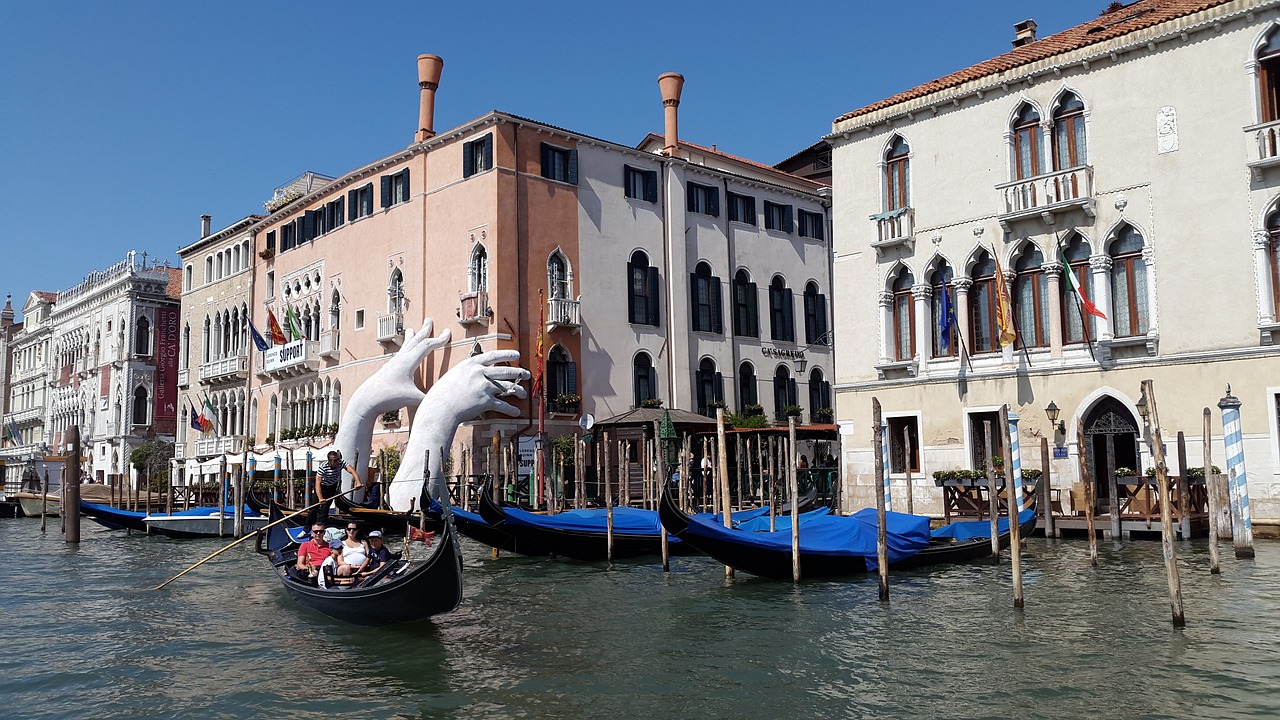 Image - venice italy venezia water channel