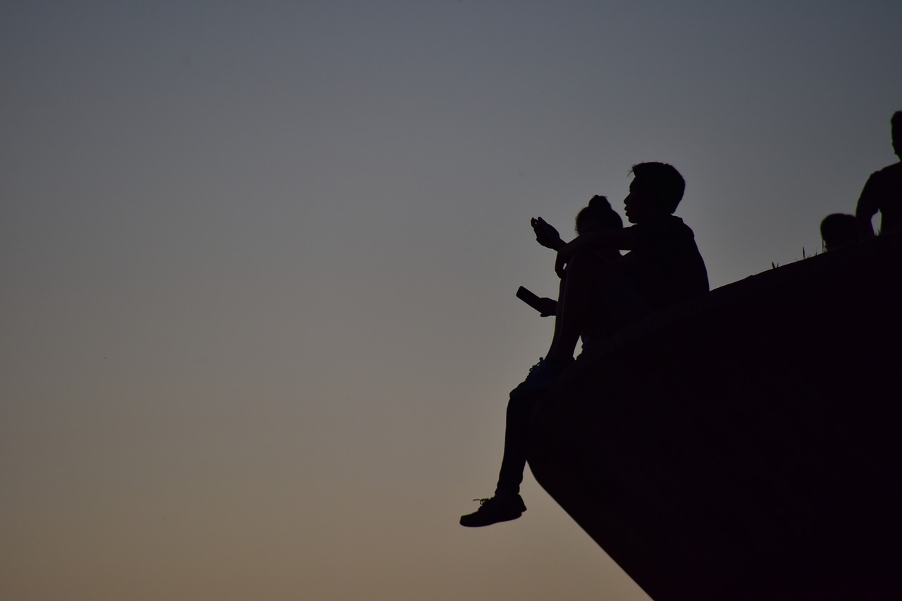 Image - backlighting portrait