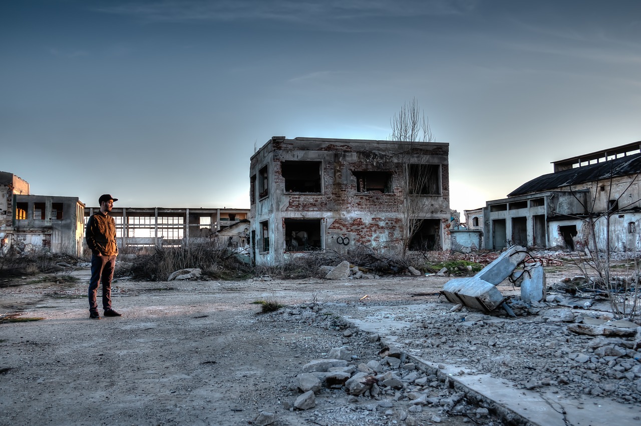 Image - hdr destroyed area old factory