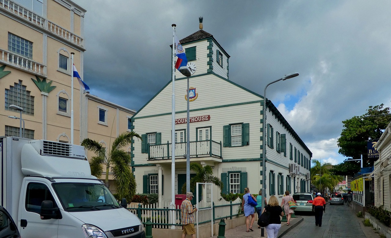 Image - caribbean st maarten philipsburg