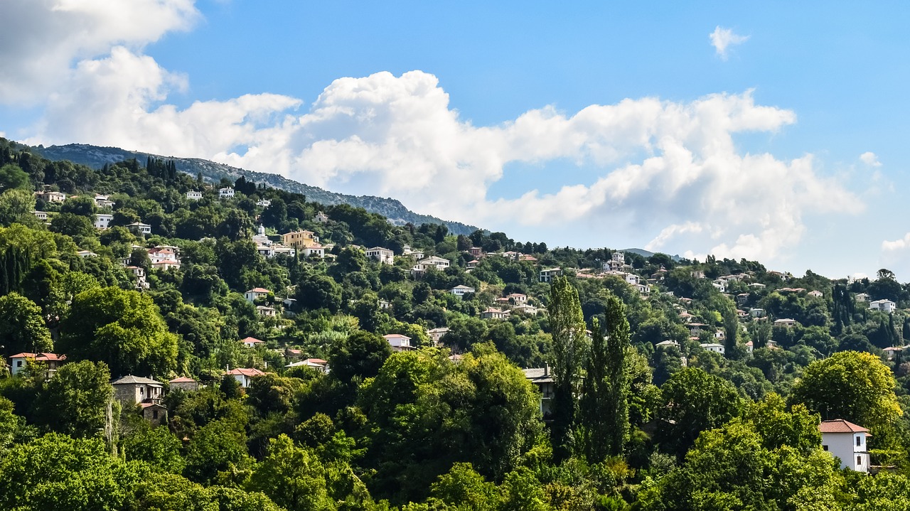 Image - greece pelio milies village