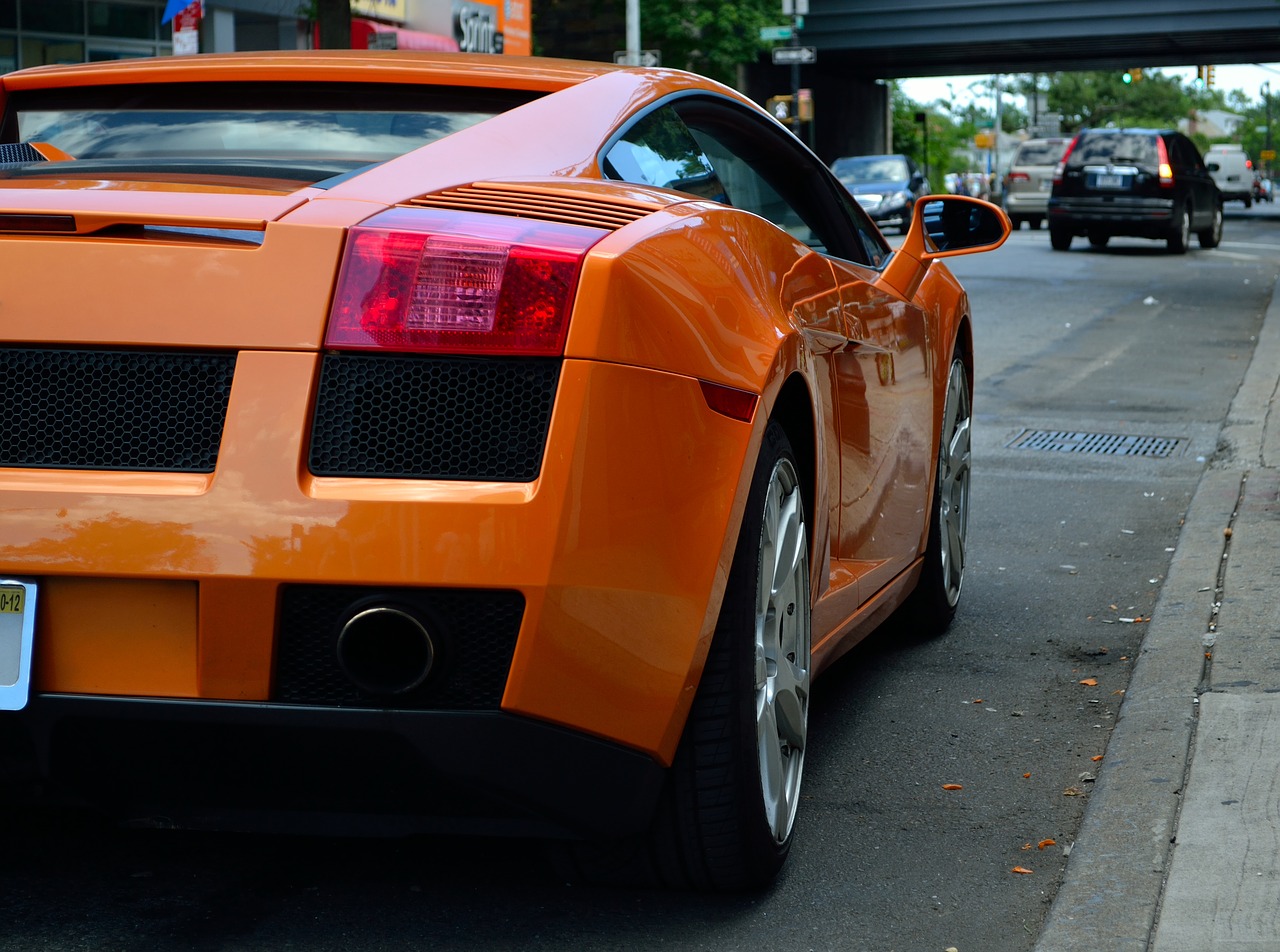 Image - lamborghini fast cars orange car