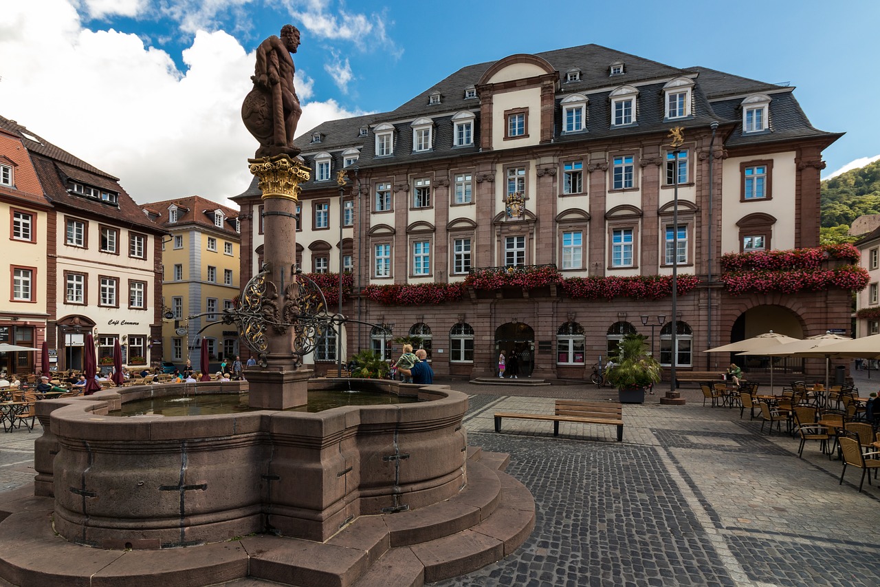 Image - heidelberg marketplace town hall