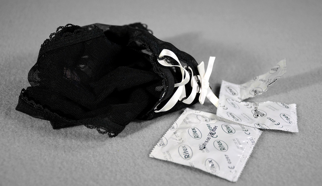 Image - sex condom slip panties sexuality