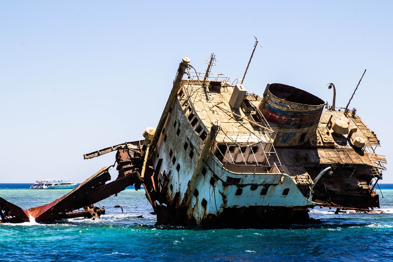 Image - shipwreck sea sunken egypt ship