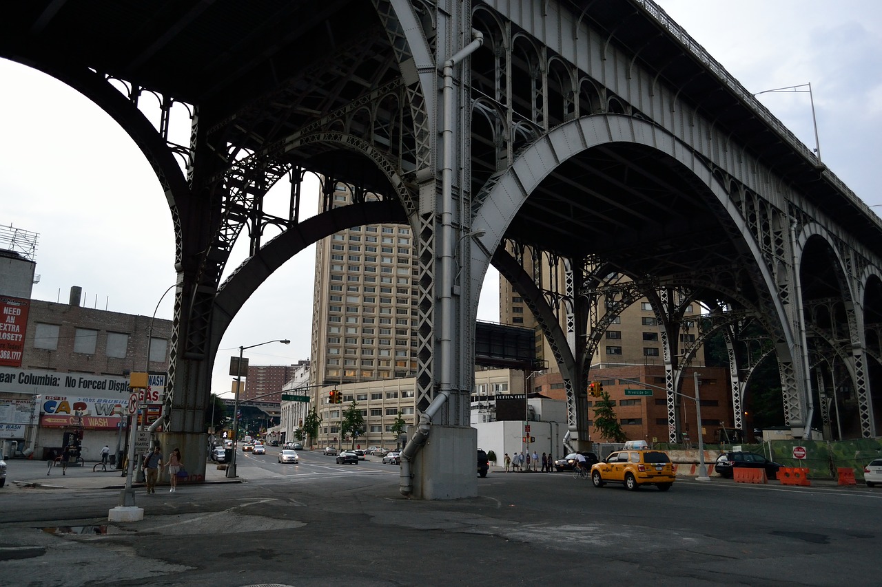 Image - bridge train tracks overpass harlem