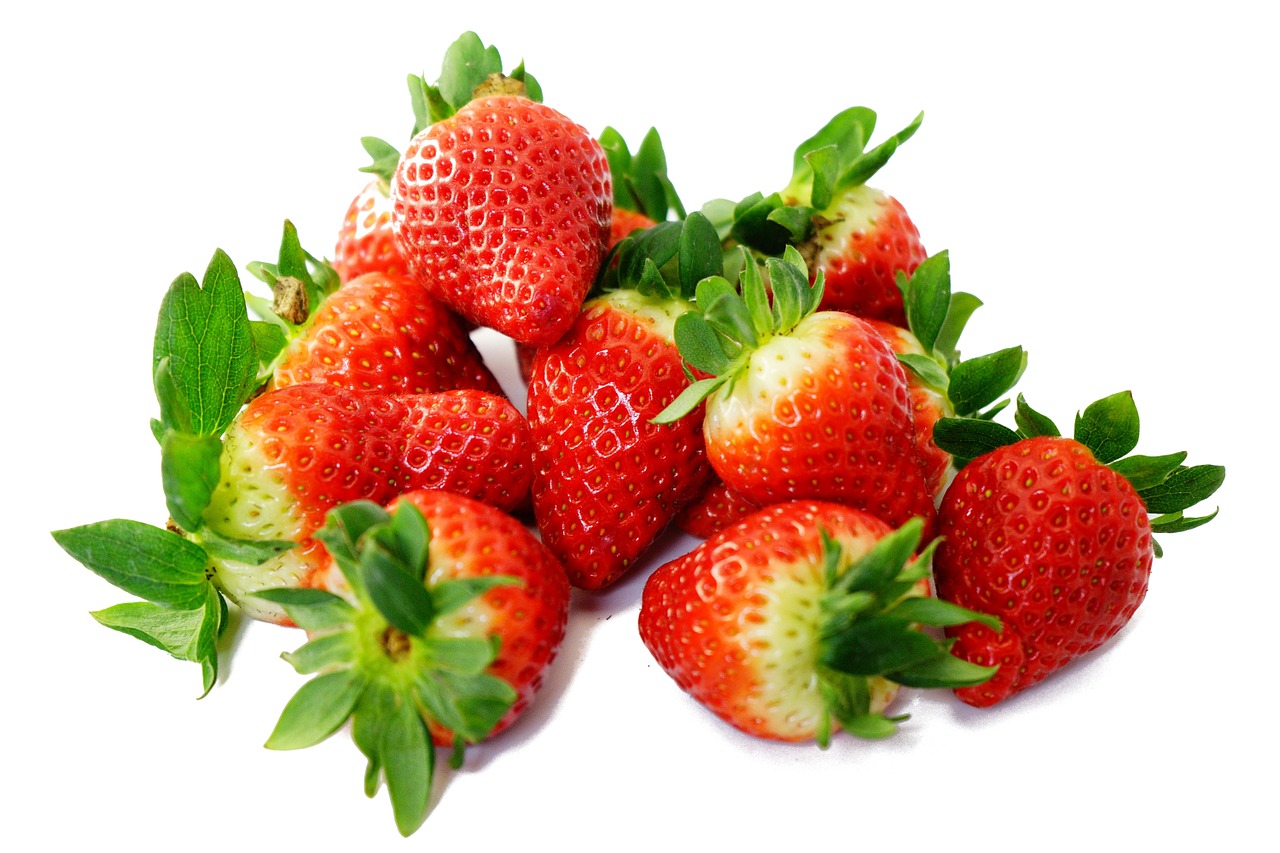 Image - strawberries sweet red delicious