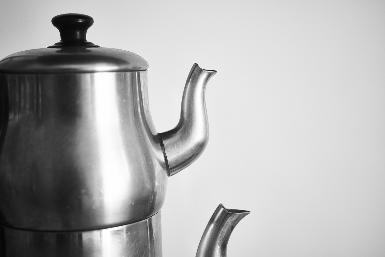 Image - teapot tea grey kitchen cook