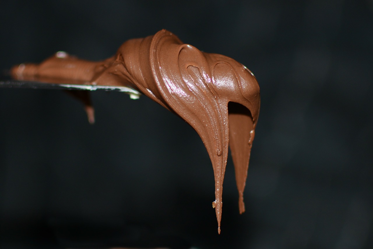 Image - nougat chocolate brown nutella