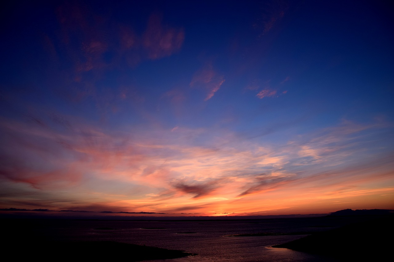 Image - sunset norway nordland bronnoysund