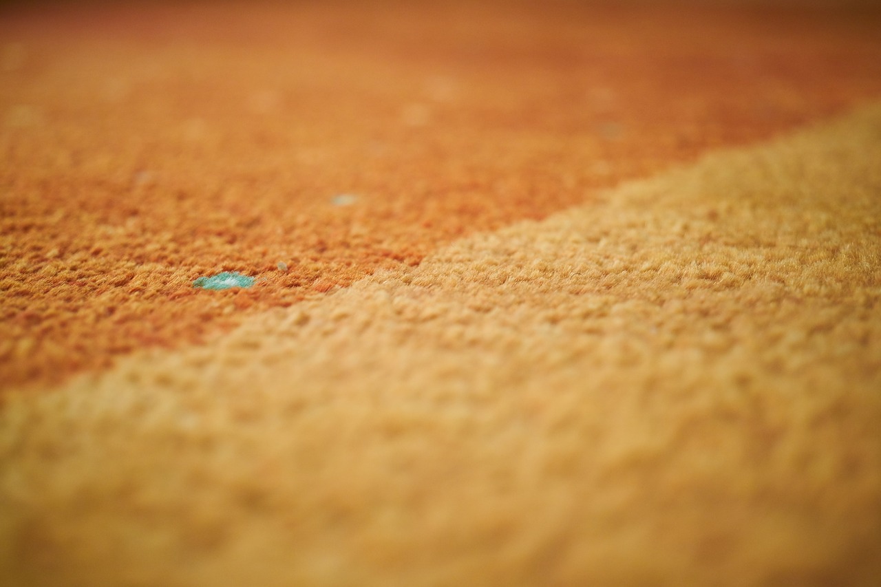 Image - carpet orange texture abstract