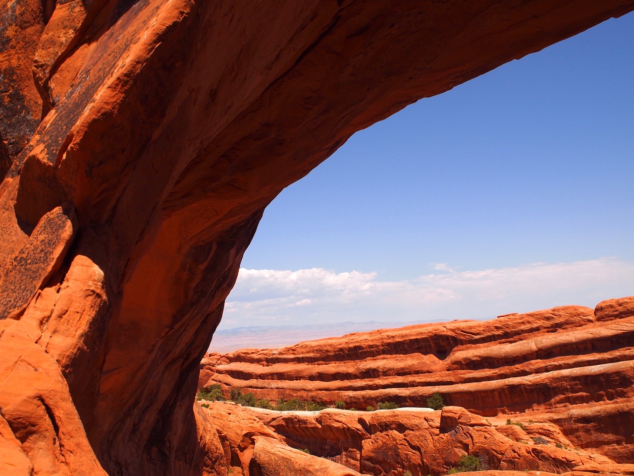 Image - arch sandstone red utah national