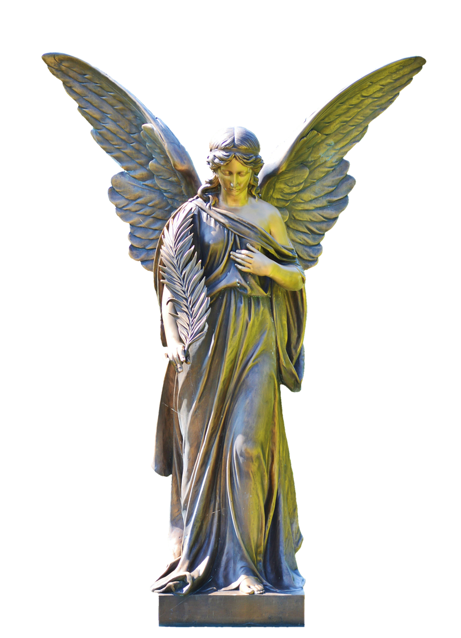 Image - statue figure angel sculpture