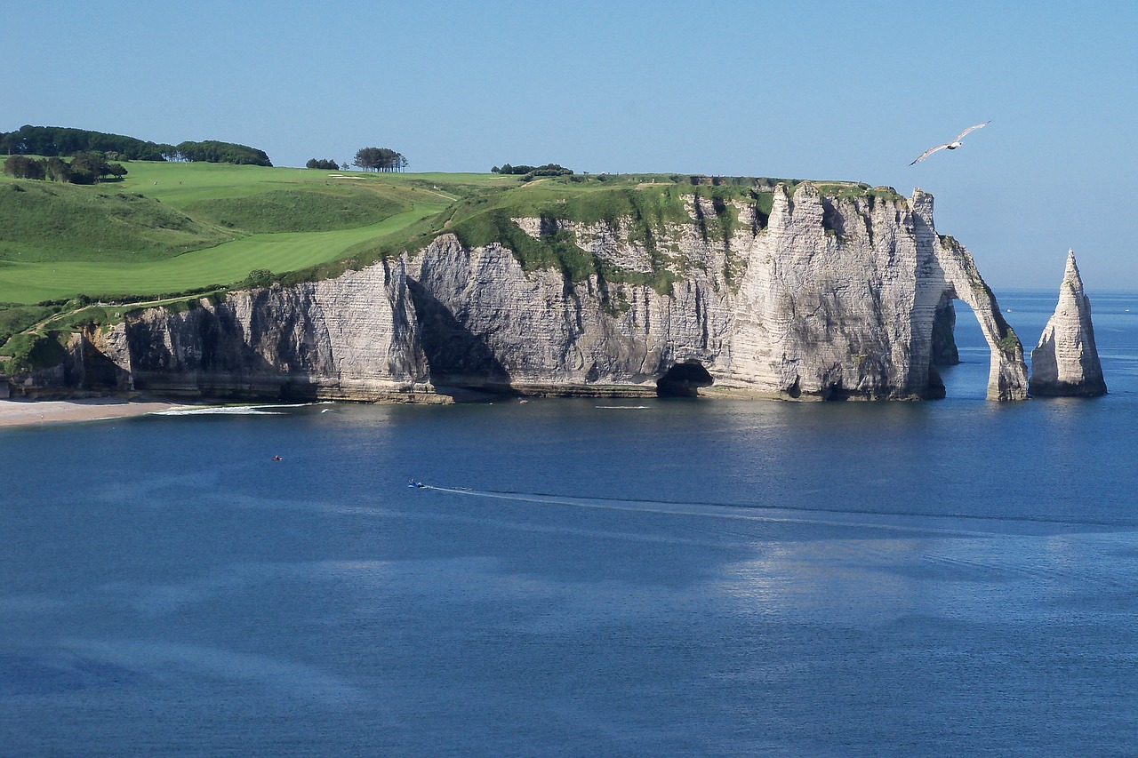 Image - etretat landscape cliff felsentor