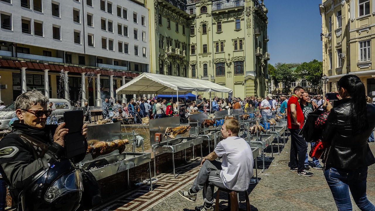 Image - street odessa greek square
