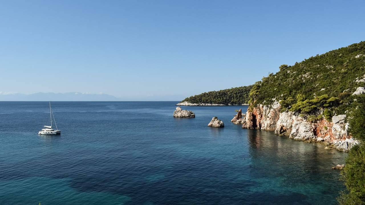 Image - greece skopelos stafylos landscape