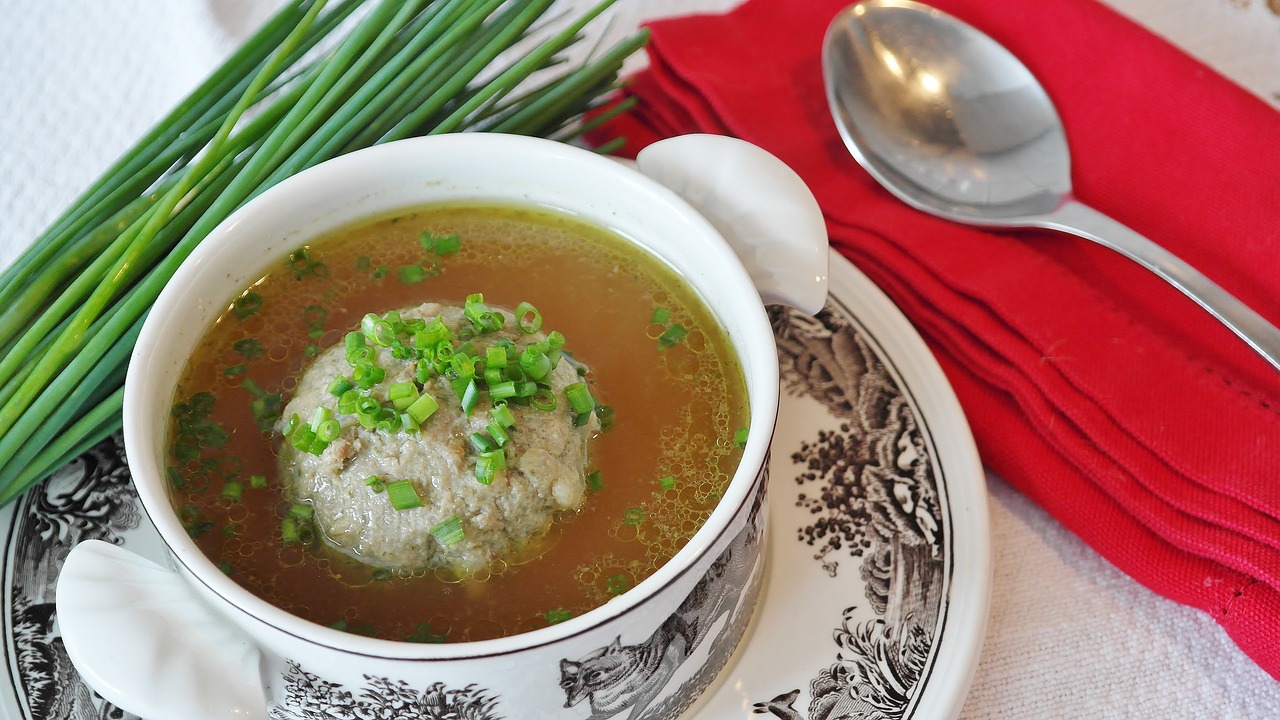 Image - soup liver dumplings