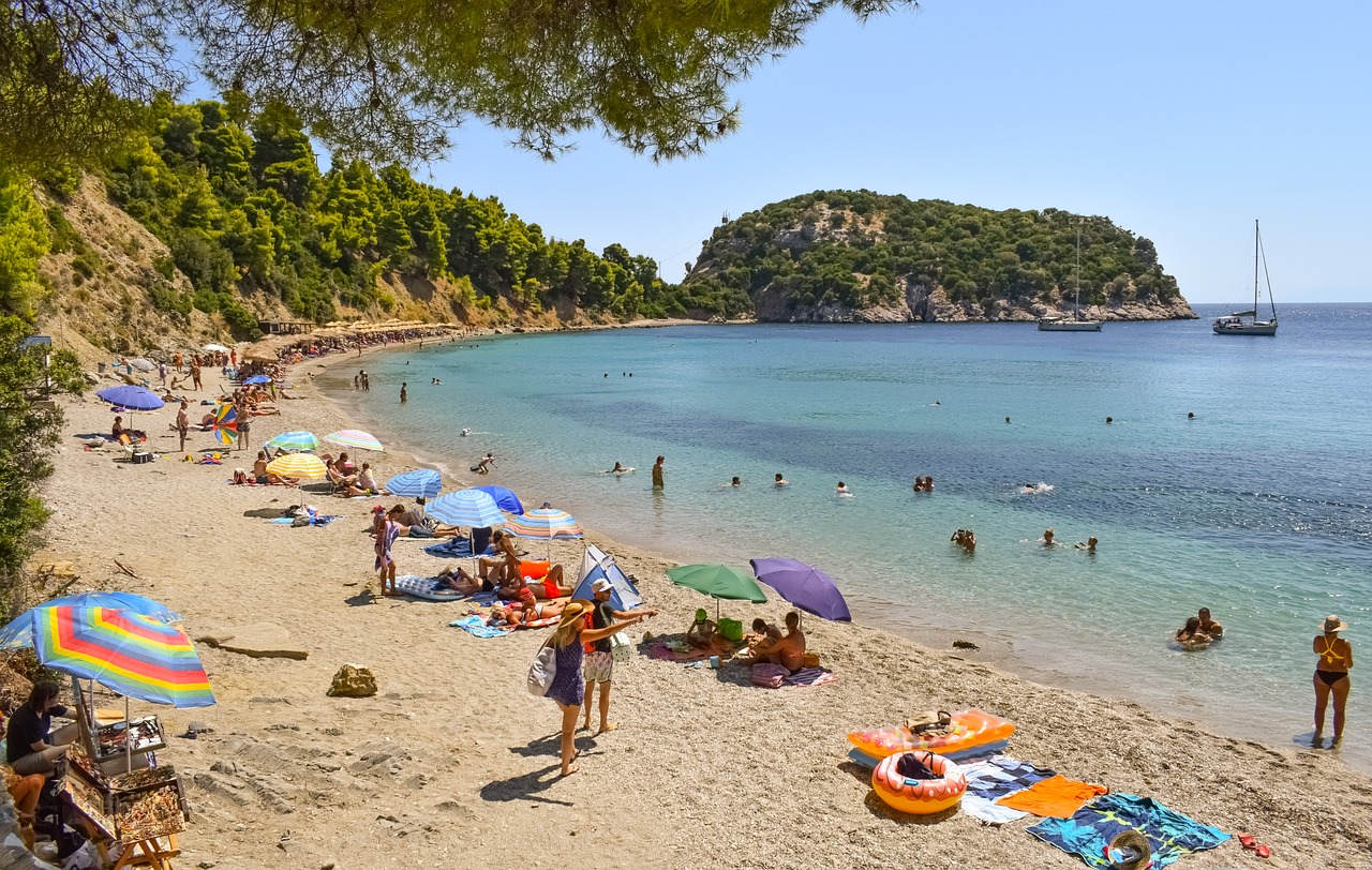 Image - greece skopelos beach tourism