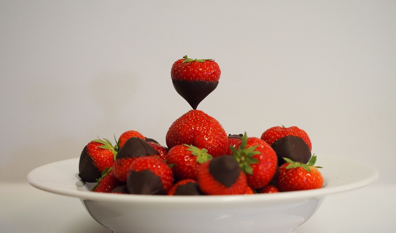 Image - strawberry dessert food delights