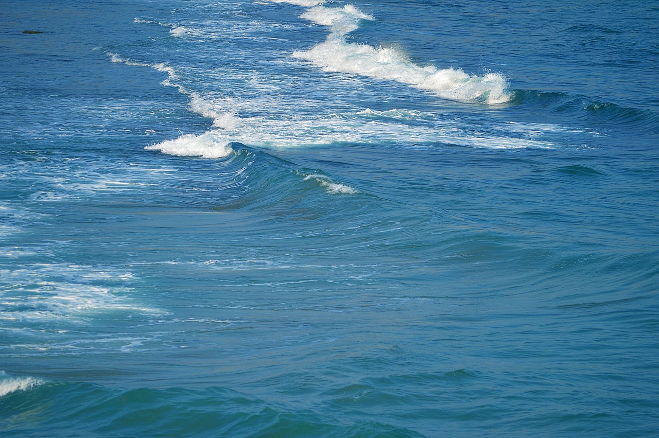 Image - sea foam beach water blue waves