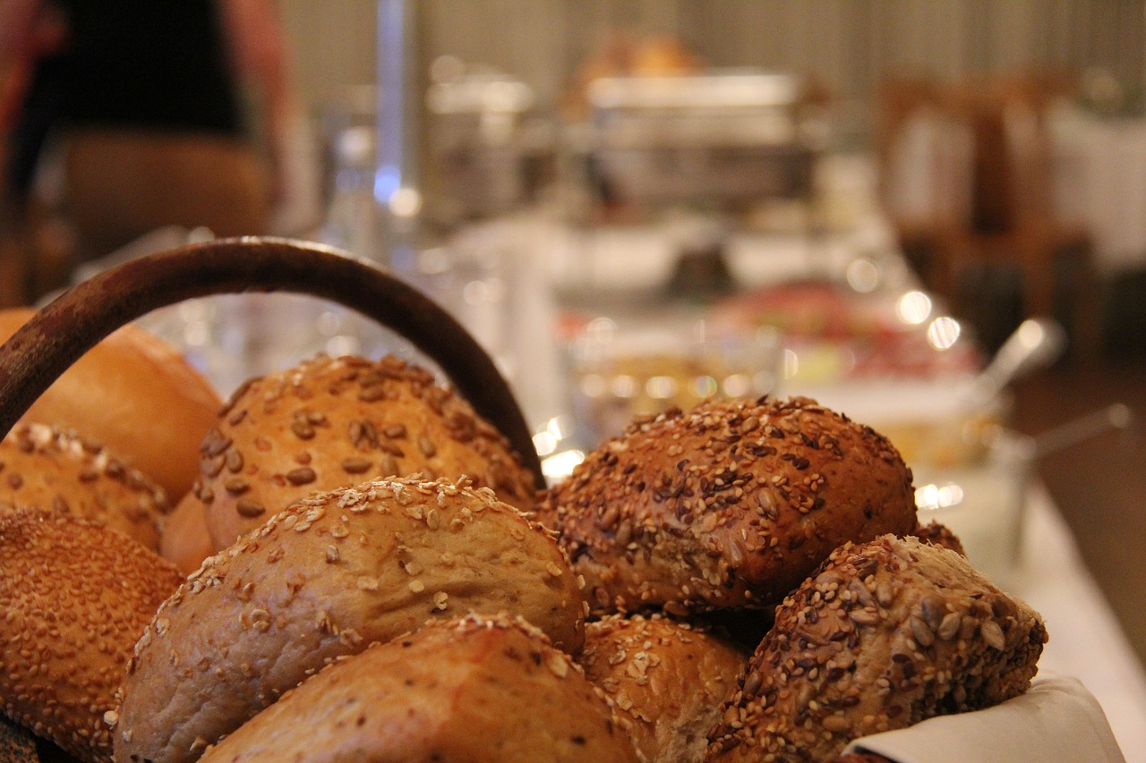 Image - bread basket breakfast buffet