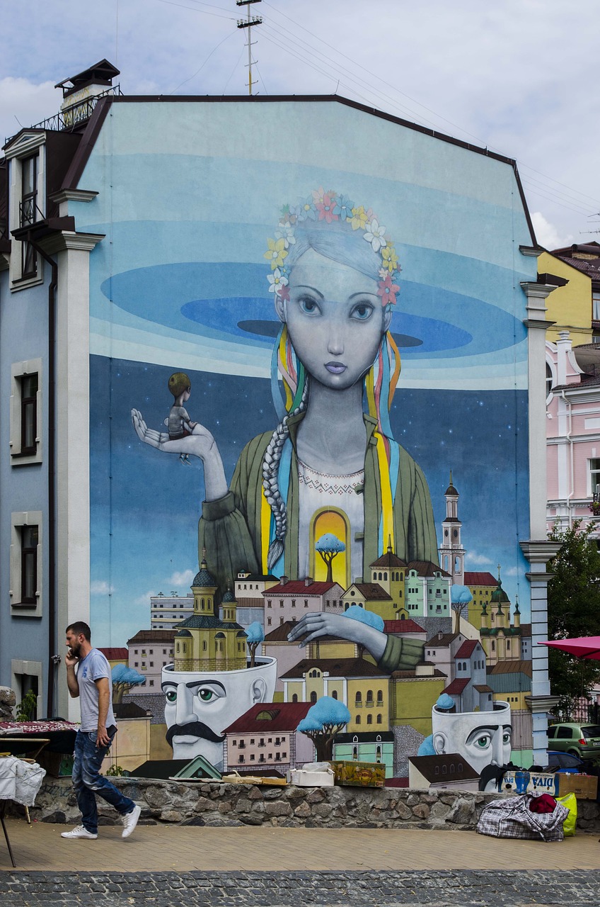 Image - graffiti ukrainka wall art
