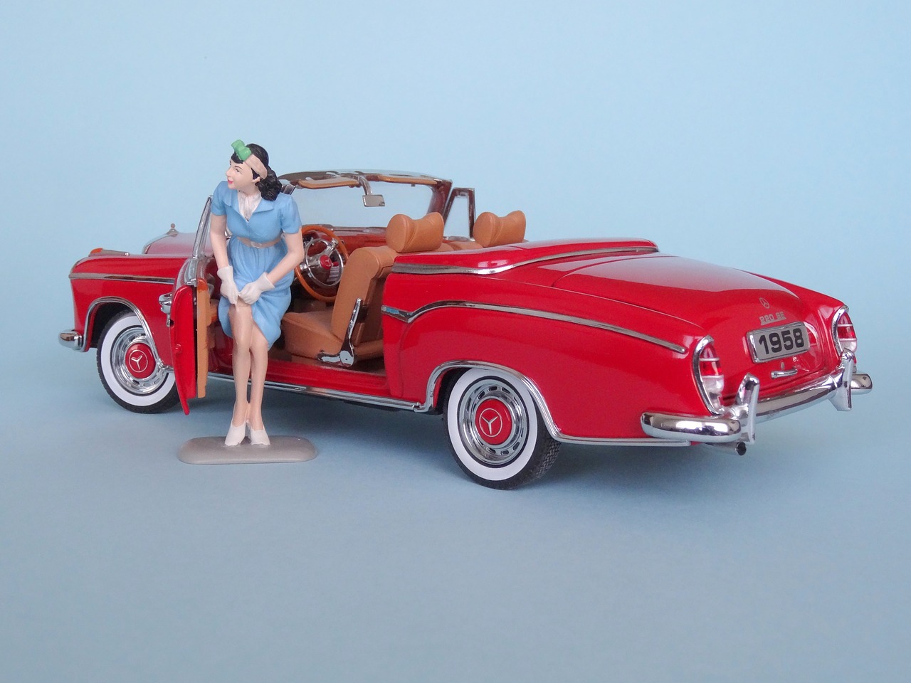 Image - mercedes 220 se convertible 1958