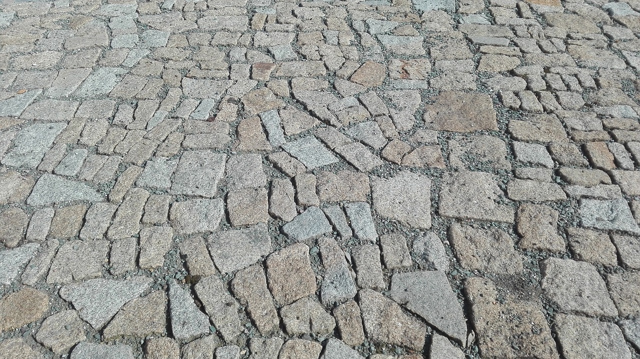 Image - paving stones path pavement