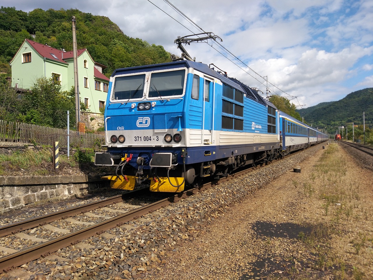 Image - train czech republic czech railways