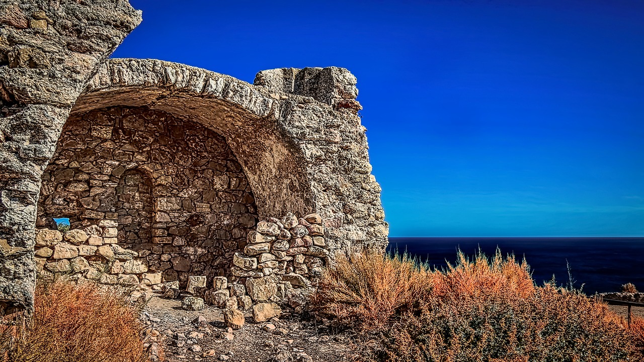 Image - seaside fort ruins coast