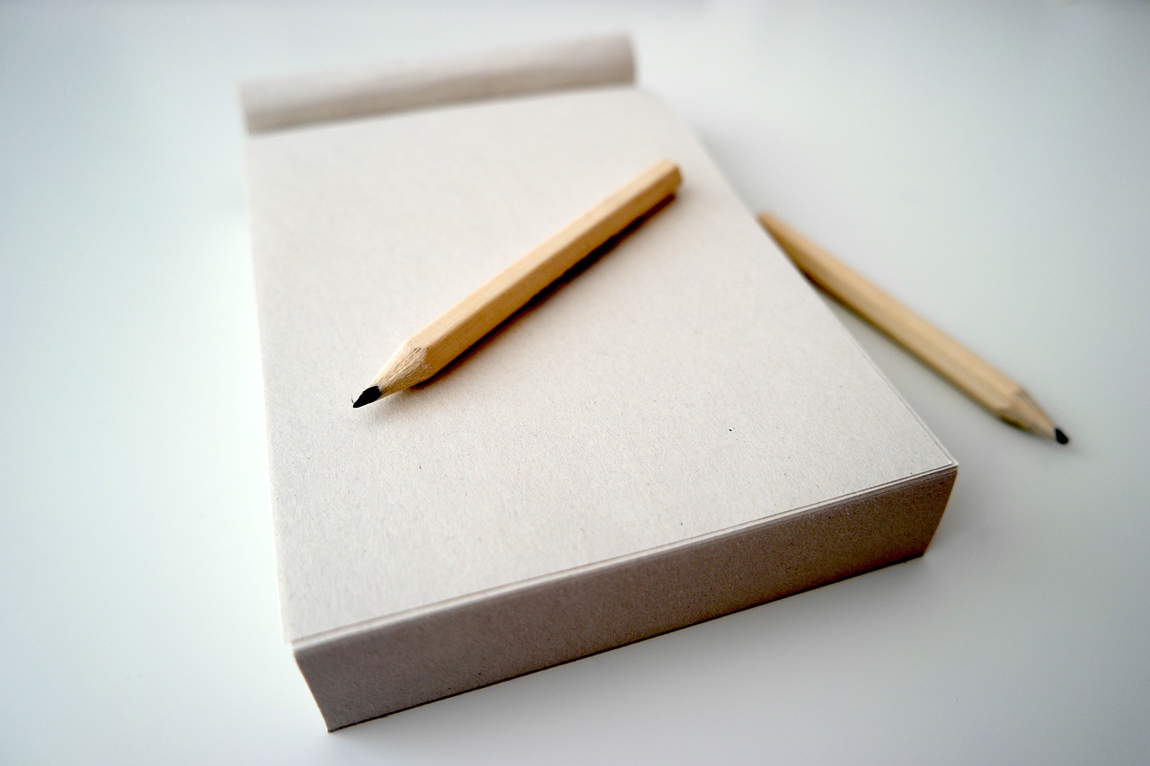 Image - pencil notepad note paper office