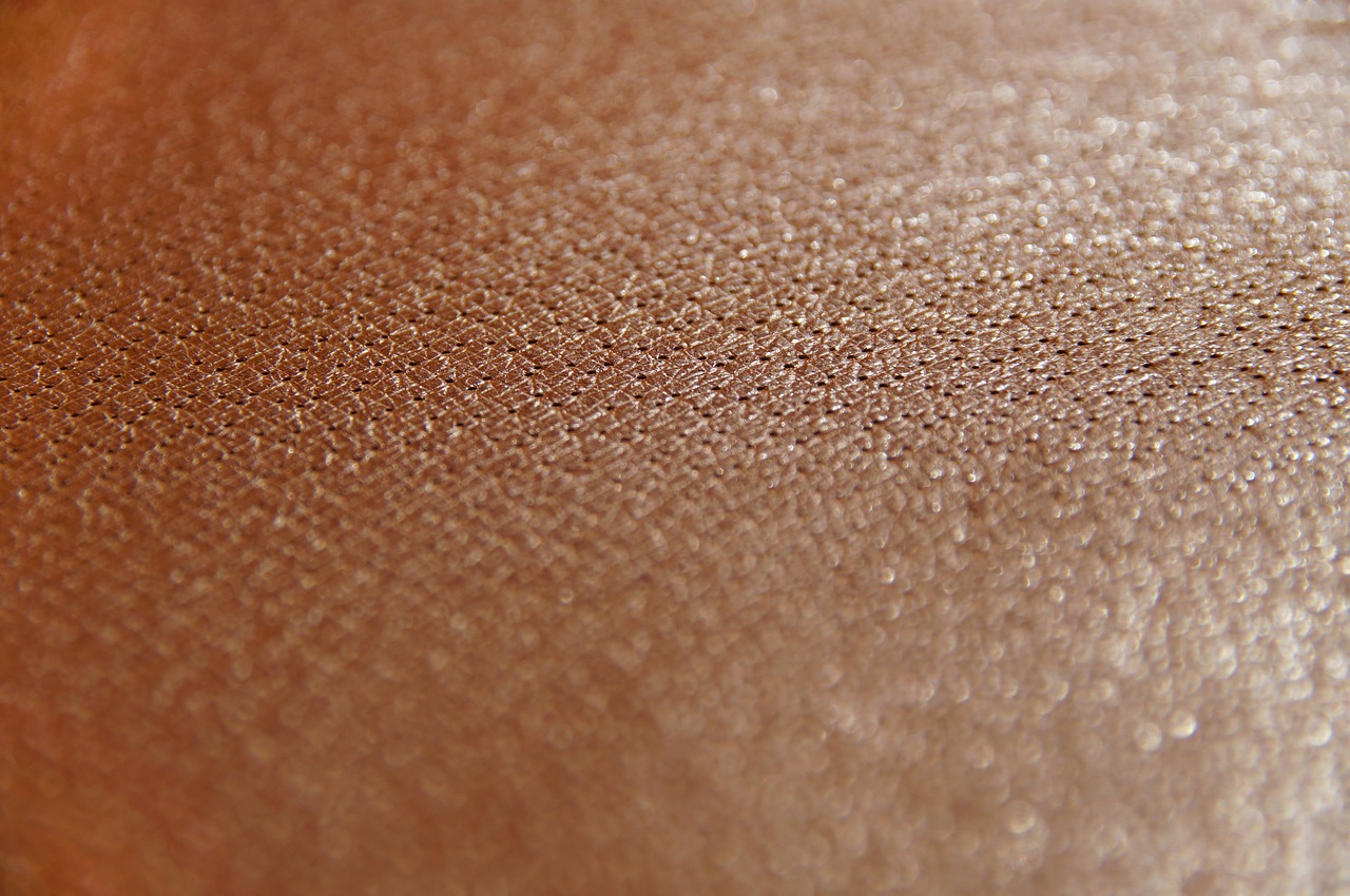 Image - leather pores macro background