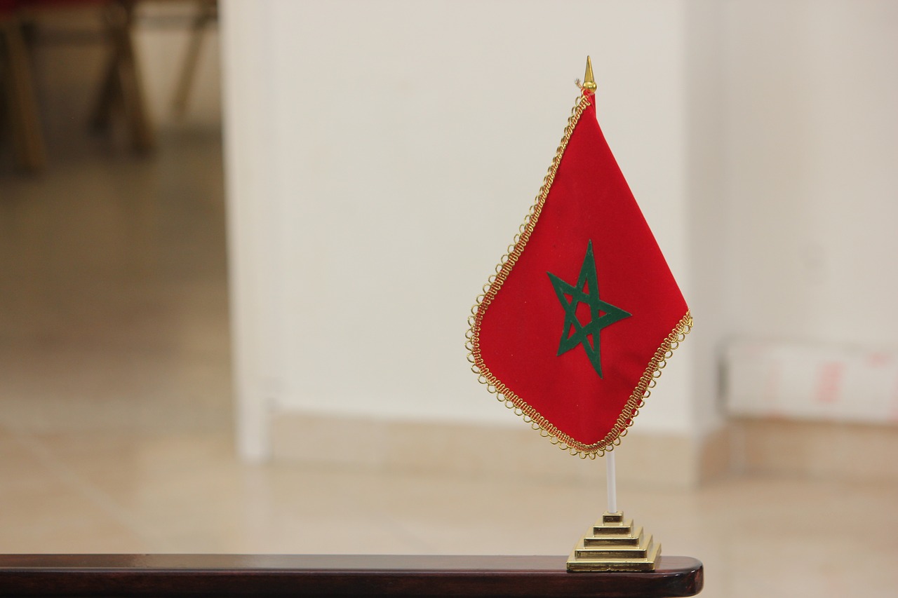 Image - flag morocco country national