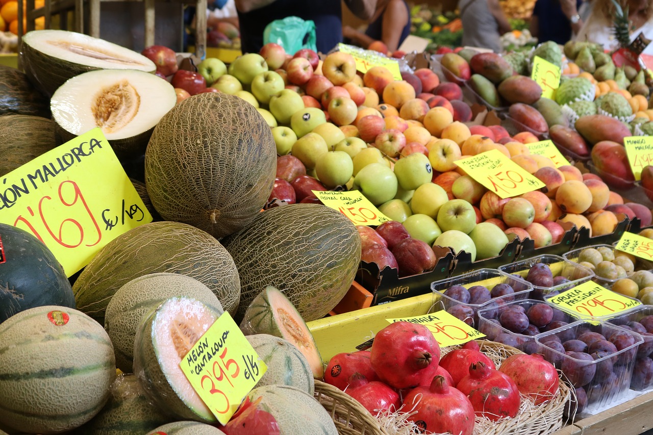 Image - fruit market hall palma