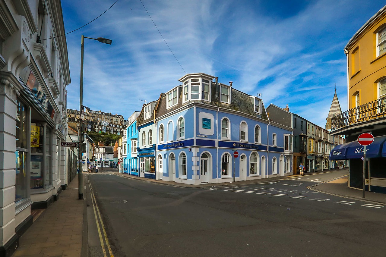 Image - street building port holiday