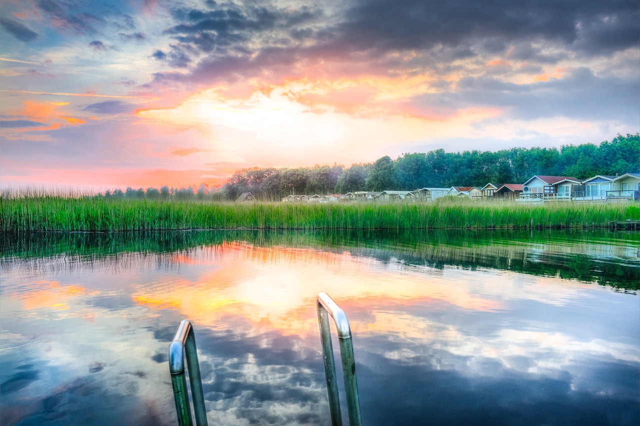 Image - natural pool lake netherlands