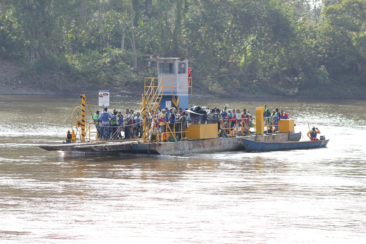 Image - planchon river transport travel