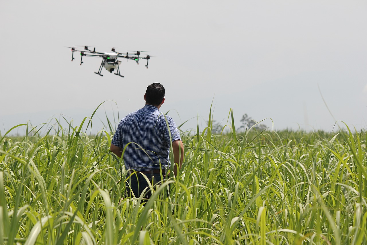 Image - drone precision agriculture crops